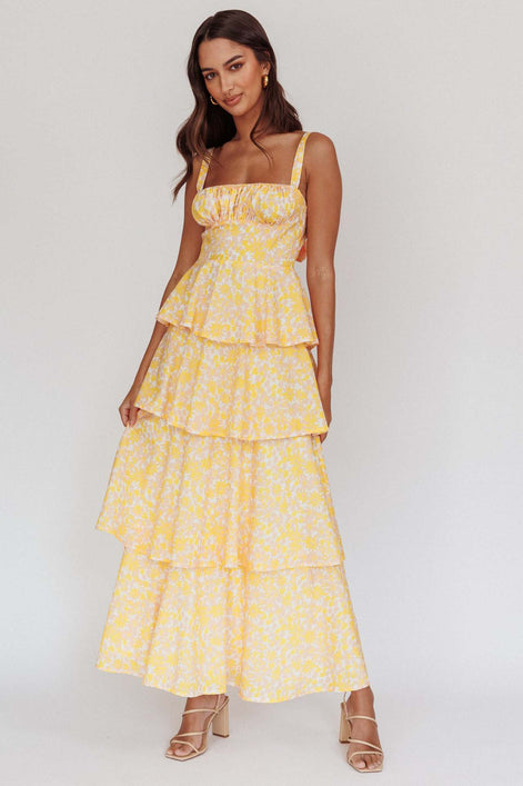 Cut-Out Halter Neck Maxi Dress Fonley
