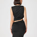 Ruched Sleeveless Two-Piece Maxi Set Fonley