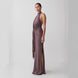 Draped Halter Knot Maxi Dress Fonley