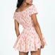 Off-The-Shoulder Smocked Floral Mini Dress Fonley