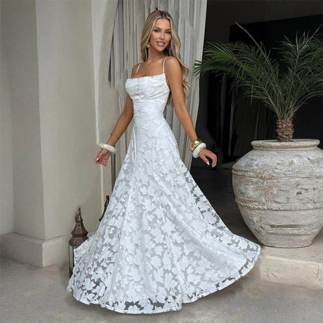 Floral Devoré Cowl Neck Maxi Dress Fonley