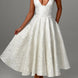 Jacquard Halter Midi Dress Fonley