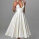 Jacquard Halter Midi Dress Fonley
