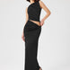 Ruched Sleeveless Two-Piece Maxi Set Fonley