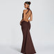 Cut-Out Halter Neck Maxi Dress Fonley