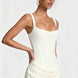 Corset Bodice Ruched Mini Dress Fonley