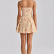 Floral Strappy Corset Mini Dress Fonley