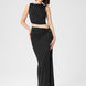 Ruched Sleeveless Two-Piece Maxi Set Fonley
