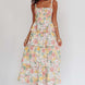 Cut-Out Halter Neck Maxi Dress Fonley