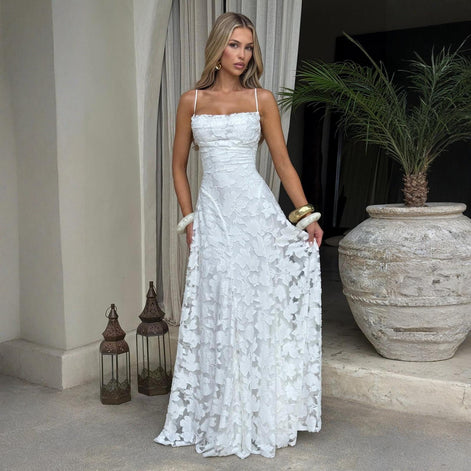 Floral Devoré Cowl Neck Maxi Dress Fonley