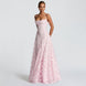 Floral Devoré Cowl Neck Maxi Dress Fonley