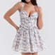 Floral Corset Babydoll Mini Dress Fonley