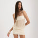 Luxe Chiffon Bubble Mini Dress Fonley
